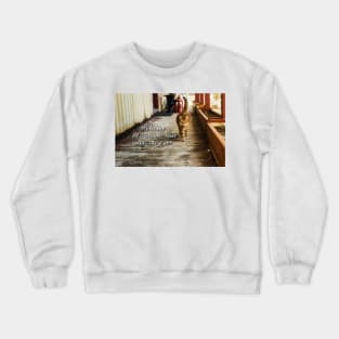 Country Store Cat Welcome 2 Crewneck Sweatshirt